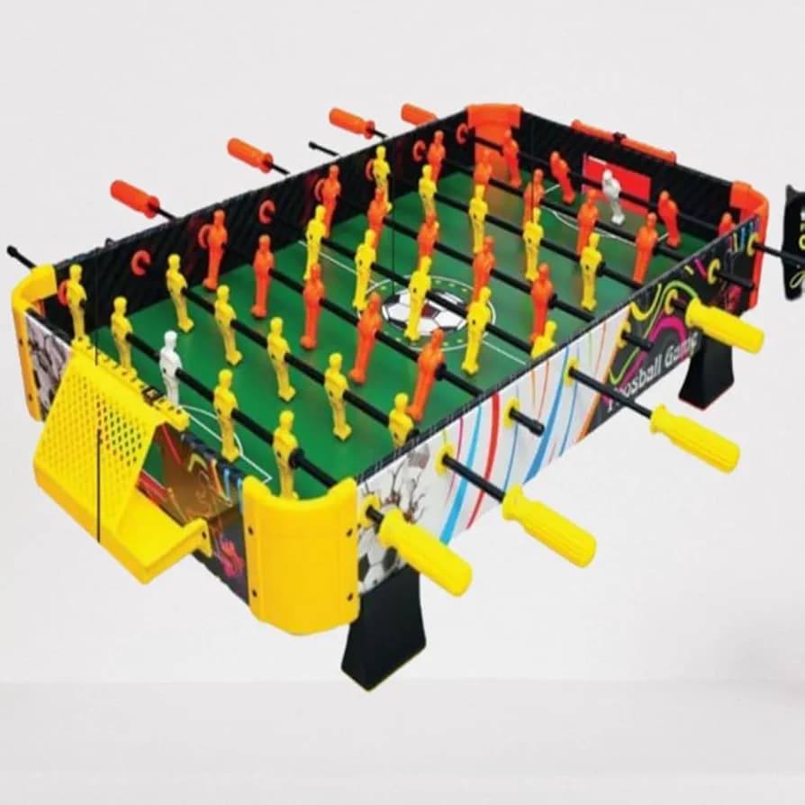 Premium Table Top Foosball Set for Kids and Adults - Compact Mini Soccer Game for Home, Office, and Game Room - Portable and Durable Family Entertainment(Jumbo-Set) (BOARD GAMES)
