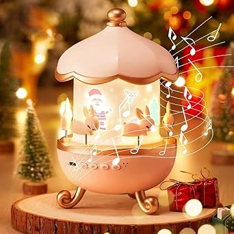 Glaceon LED Star Projector Rabbits Nursery Night Light,360°Rotatation,6 Film,USB Cable,Toddler Sleep Trainer,Rechargeable Mood Lamp,Remote Control,Best Gift for Baby