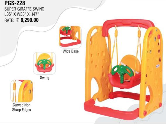 SUPER GIRAFFE SWING Playgro Swing-228