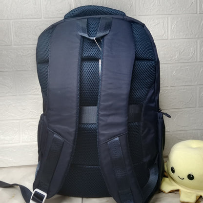 BLUE GREEN ZIG ZAG PRINT SCHOOL BAG (6027)