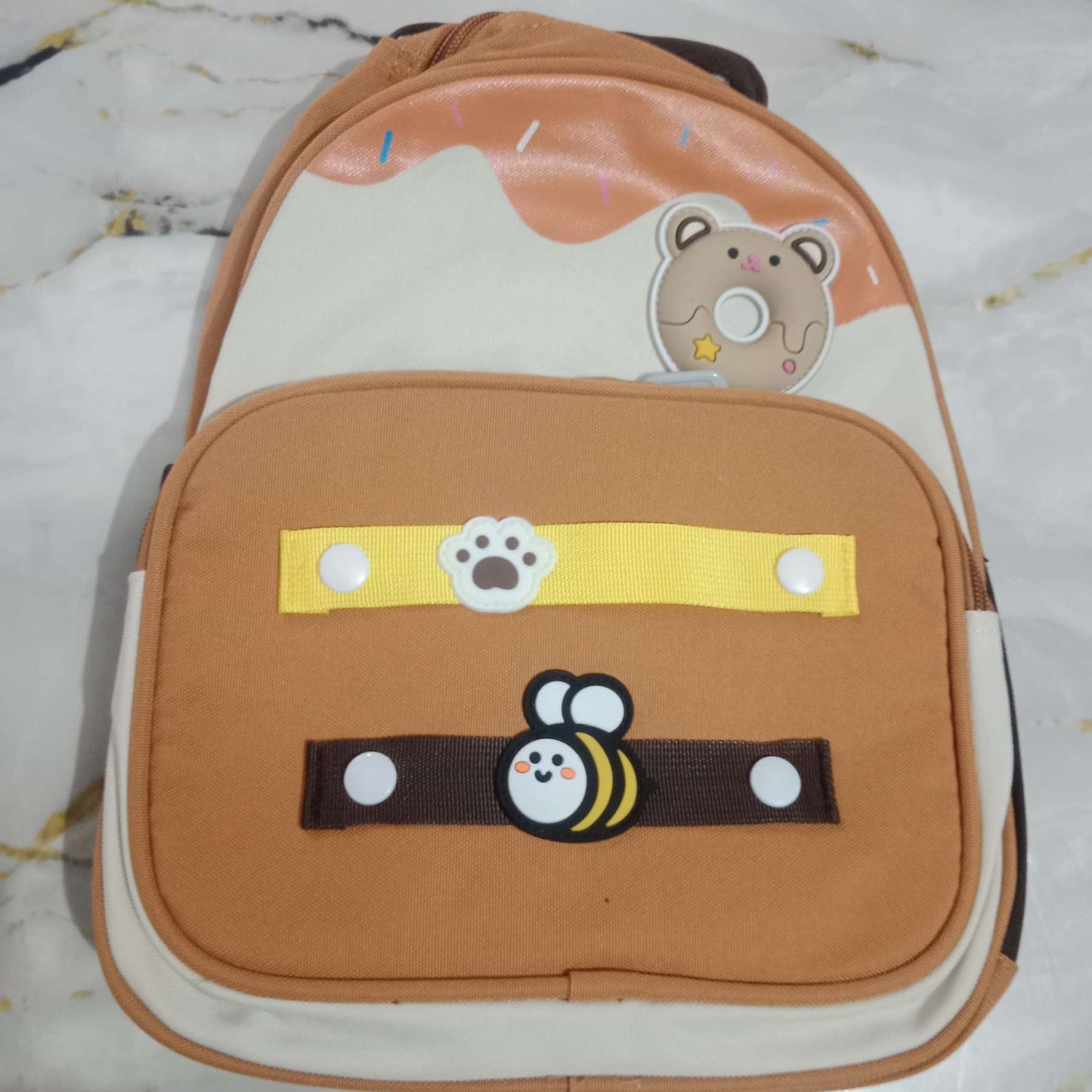 FunBlast Kids Backpack – Mini Cartoon Bags for Preschoolers & Toddlers, (Multicolor) 258-1B