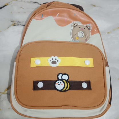 FunBlast Kids Backpack – Mini Cartoon Bags for Preschoolers & Toddlers, (Multicolor) 258-1B